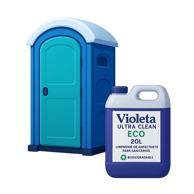 Violeta Ultra Clean - Producto químico para baños portátiles